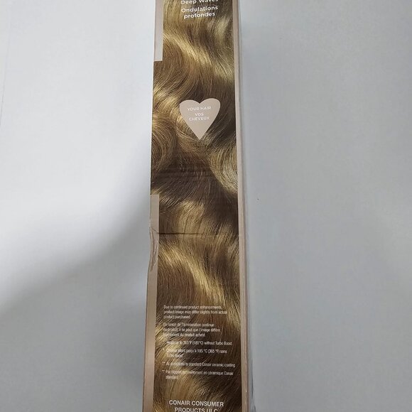 Conair Double Ceramic 3 Barrel Curling Iron | Hair Waver | Beachy Waves Styler - Picture 4 of 4